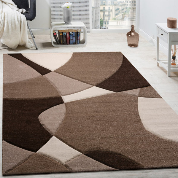 Zipcode Design Ariah Brown/Cream/Beige Rug & Reviews Wayfair.co.uk